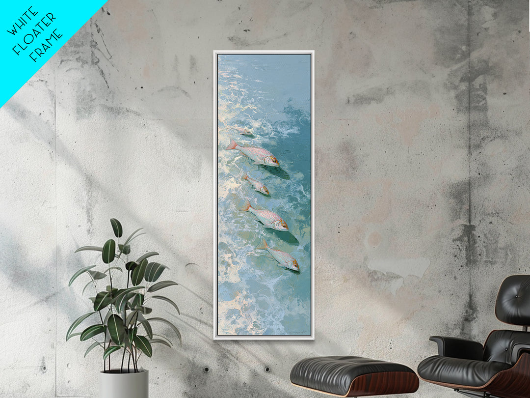 Coral Reef Fish Canvas Print, Beach Art, Fine Art Print, Coastal Decor, Fine Art, Shore, Wall Decor, Art Prints, Digital Art, BEA-1x3-94