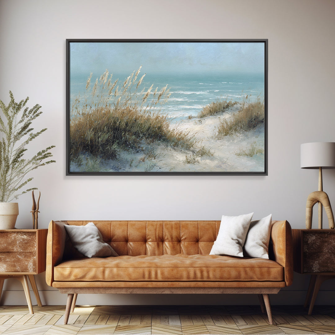 Sea Oats Swaying Canvas Print, Beach Art, Nautical Decor, Coastal Decor, Fine Art, Shore, Modern Decor, Fine Art Print, BEA-3x2-57
