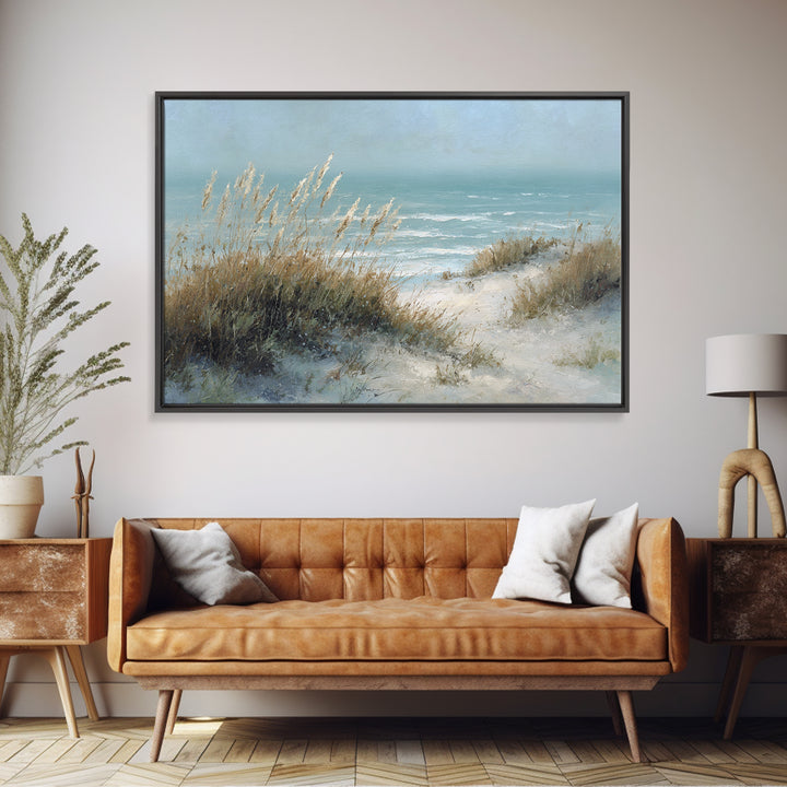 Sea Oats Swaying Canvas Print, Beach Art, Nautical Decor, Coastal Decor, Fine Art, Shore, Modern Decor, Fine Art Print, BEA-3x2-57