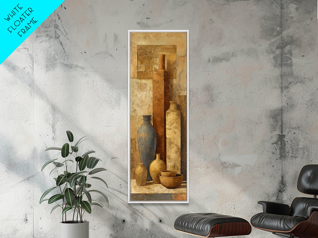 Wild Horse in Dusty Golden Light Canvas Print, Boho Art, Abstract Art, Living Room Decor, Bohemian 344, Set of Prints, BOH-1x3-44