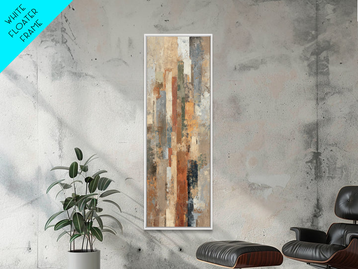 Warm Neutral Cactus Garden Illustration Canvas Print, Boho Art, Wall Print, Living Room Decor, Watercolor Art, Bohemian, BOH-1x3-6