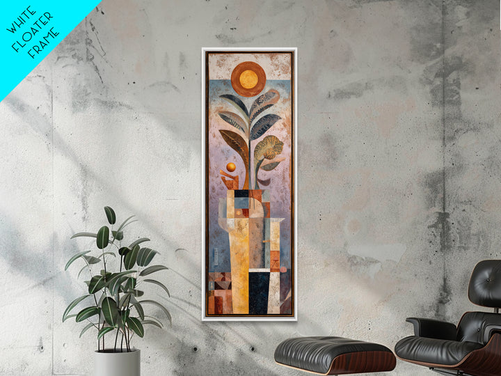 Mystic Hand Holding a Tiny Sun Canvas Print, Boho Art, Art Print, Living Room Decor, Oil Painting, Bohemian, Digital Print, BOH-1x3-90