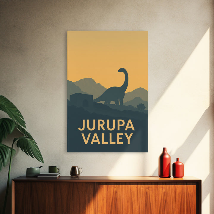 Jurupa Valley California Travel Poster, Canvas Print, Sunset Skyline Wall Art, Jurupa Valley Poster Print, Travel Art, City Art Print