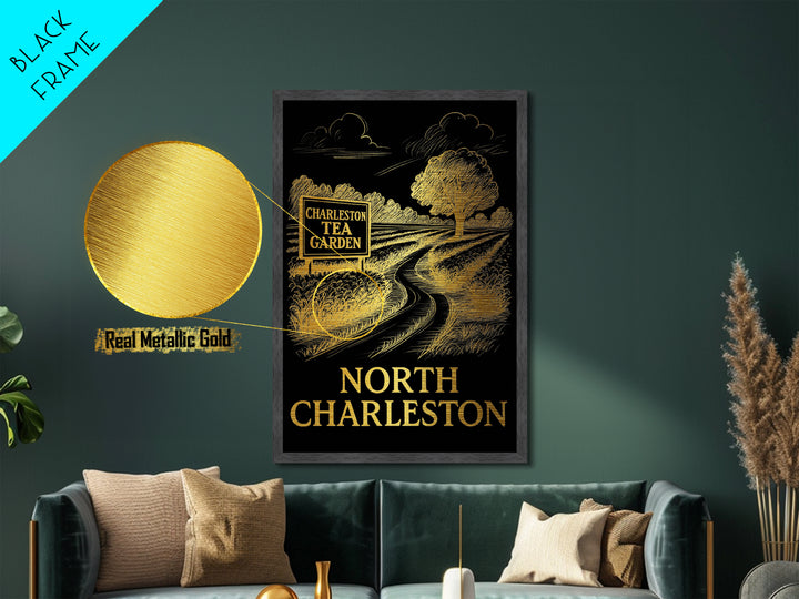 Oakland California travel, Metallic Gold Print, Modern House Art, Metal Art, Wood Framed Art, Traveler Gift, Destination Gift