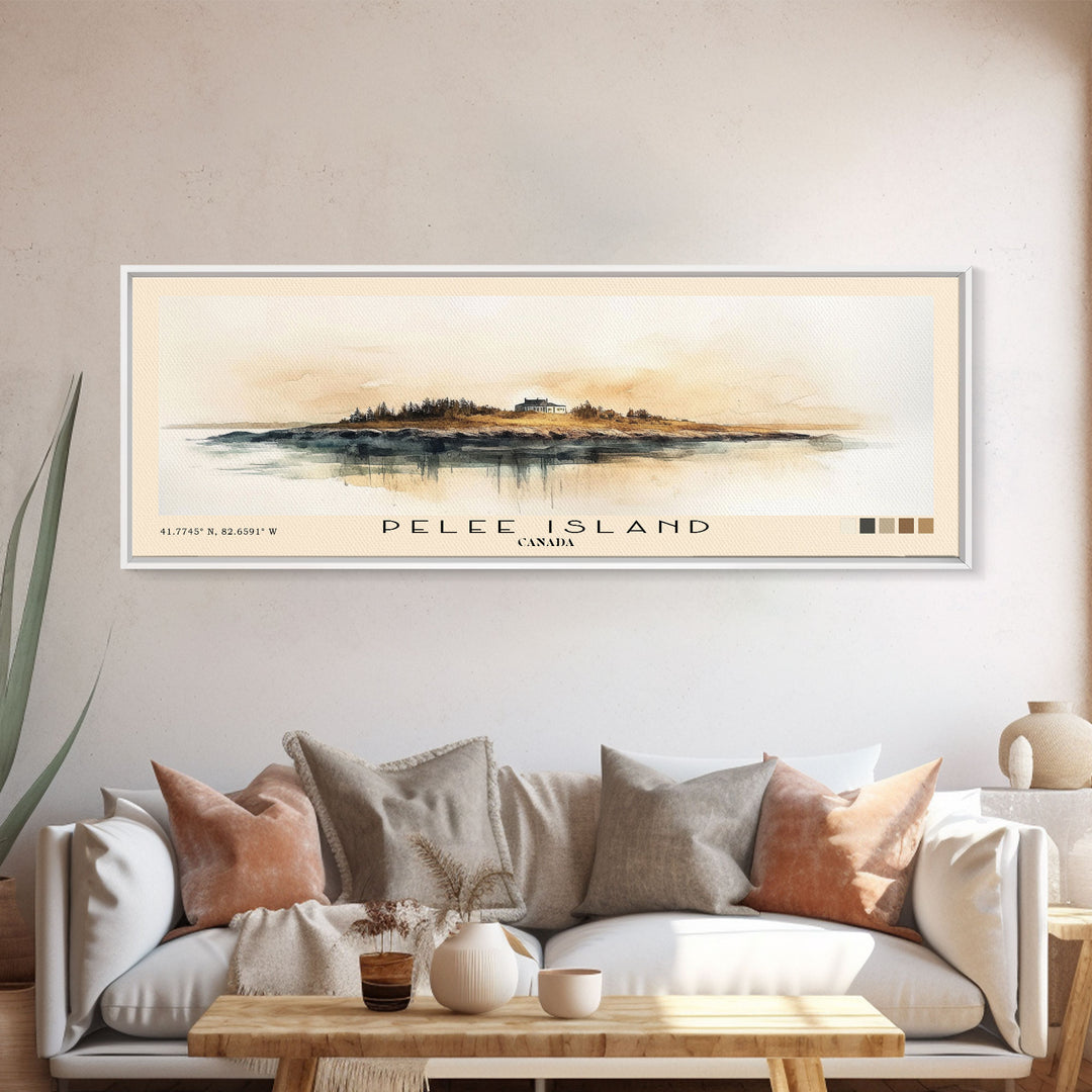 Pelee Island, Canada Watercolor Print, Vacation Gift, Canada Wall Art, Vacation Wall Art, Vacatation Memories, Beach Decor, Beach Or Lakehouse Art