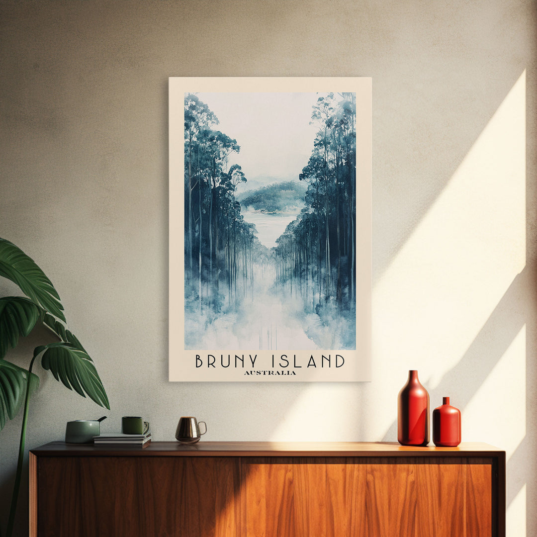 Bruny Island, Australia Watercolor Print, Vacation Gift, Australia Wall Art, Vacation Wall Art, Vacatation Memories, Beach Decor, Beach Or Lakehouse Art