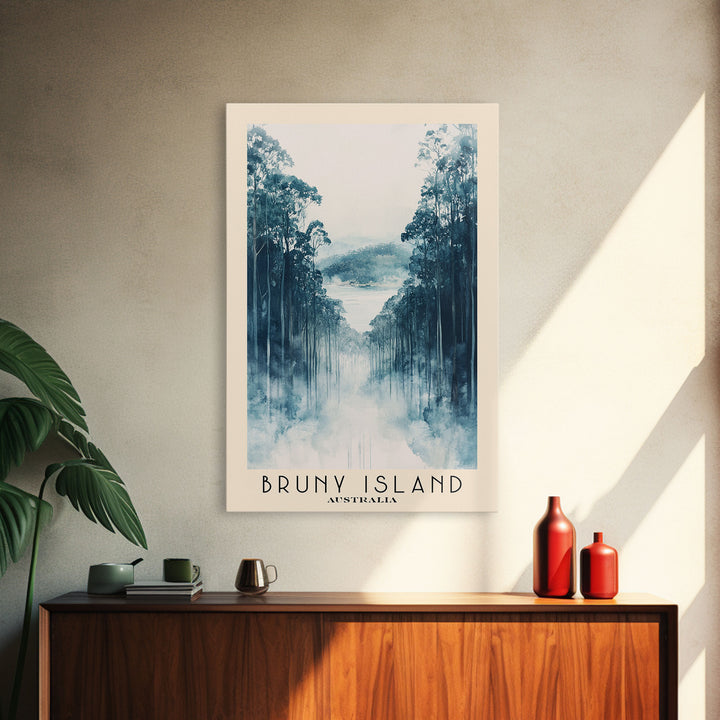 Bruny Island, Australia Watercolor Print, Vacation Gift, Australia Wall Art, Vacation Wall Art, Vacatation Memories, Beach Decor, Beach Or Lakehouse Art