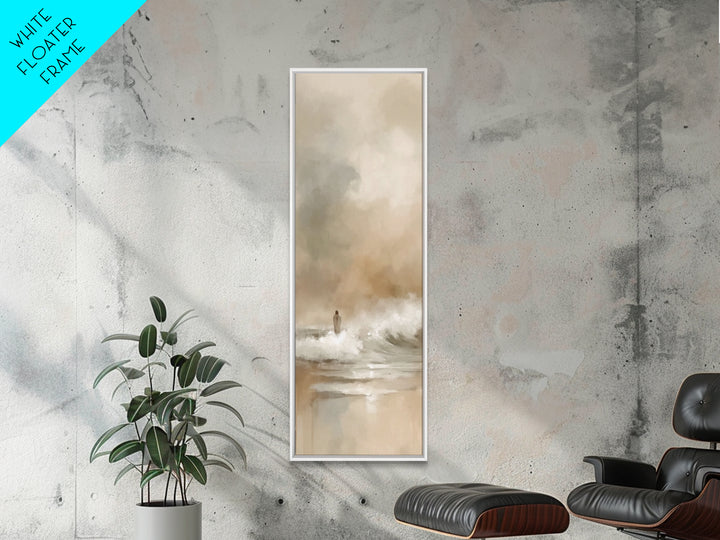 Fields Of Joy – Framed Canvas Print – Skinny Art – Christian Wall Art – Jesus Painting – Christian Art Canvas