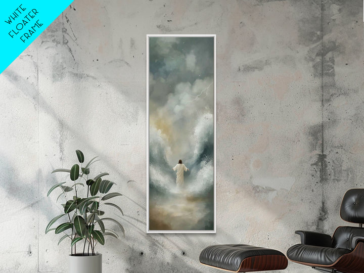 Rising Hope | Framed Canvas Print | Skinny Art | Christian Art Canvas | Jesus Painting | Christian Wall Art | Christmas Art