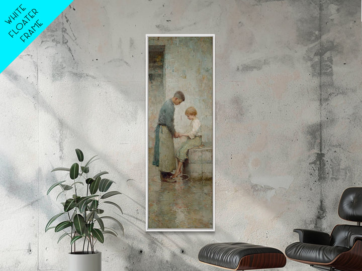 Compassionate Hands | Framed Canvas Print | Christian Art Canvas | Christian Gift Ideas | Christian Wall Art | Modern Christian Art | Narro
