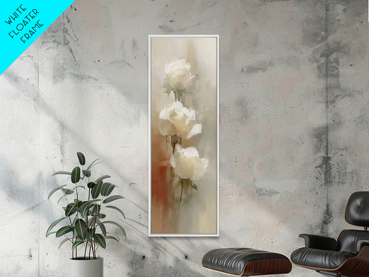 Blossoms Of Hope, Framed Canvas Print, Christian Wall Art, Christian Art Canvas, Christian Decor, Christian Gift Ideas, Tall Skinny Art Pri