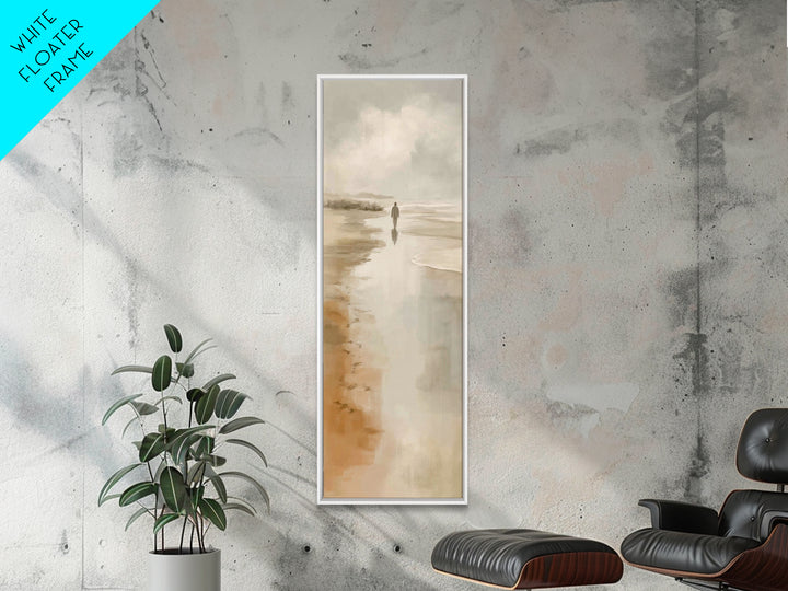 Dawn Of Peace – Framed Canvas Print – Christian Wall Art – Christmas Art – Tall Skinny Art Print – Christian Art Canvas – Jesus Painting