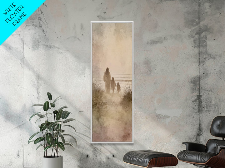 Garden Of Comfort – Framed Canvas Print – Christian Painting – Christian Art Canvas – Skinny Art – Christian Christmas – Jesus Painting