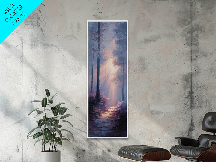 Forest Of Glory – Framed Canvas Print – Tall Narrow Wall Art – Christian Painting – Christian Art – Christian Art Canvas – Christian Wall A