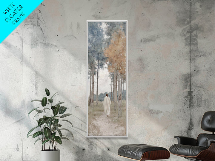 Morning Hope Way | Framed Canvas Print | Skinny Art | Christian Wall Art | Christian Painting | Christian Art Canvas | Christian Gift