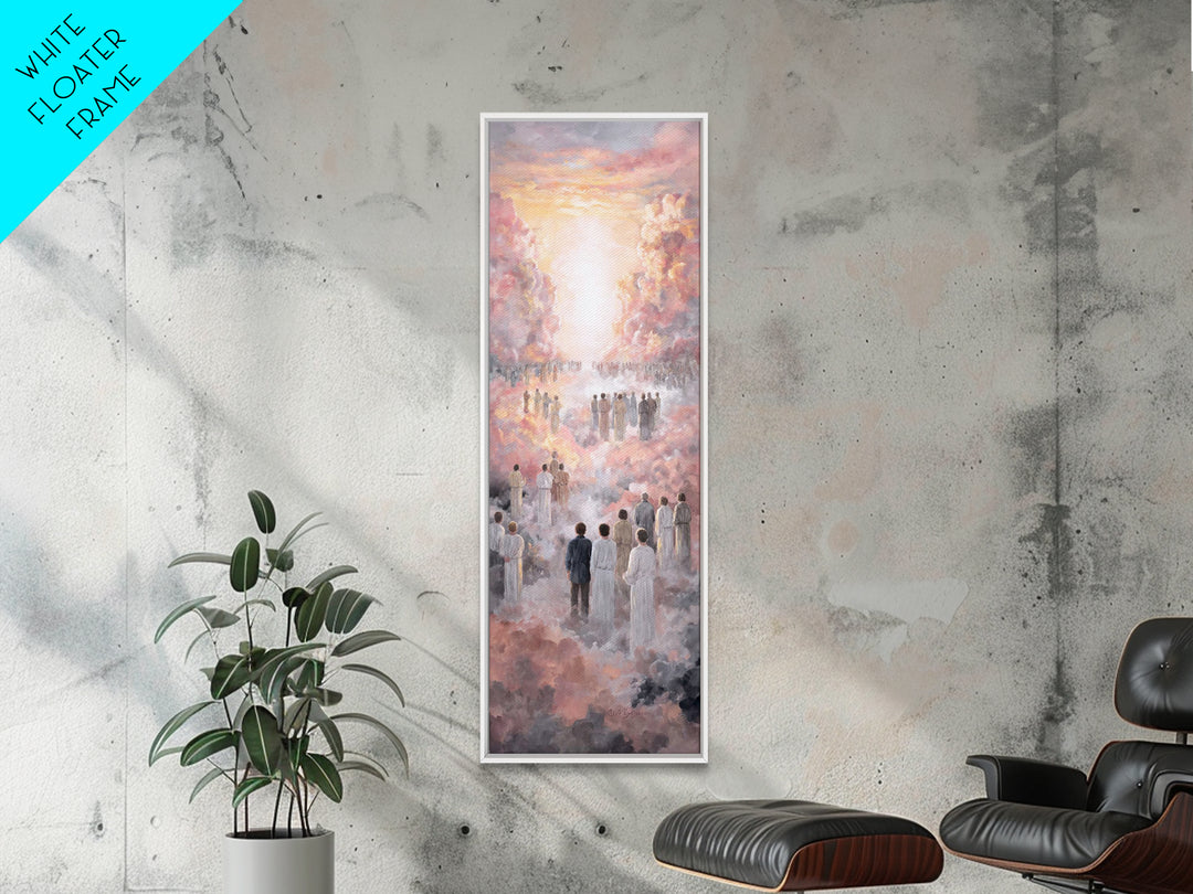 Path Of Glory – Framed Canvas Print – Narrow Art – Christian Art Print – Christian Wall Art – Christian Christmas Art – Jesus Painting – Ch