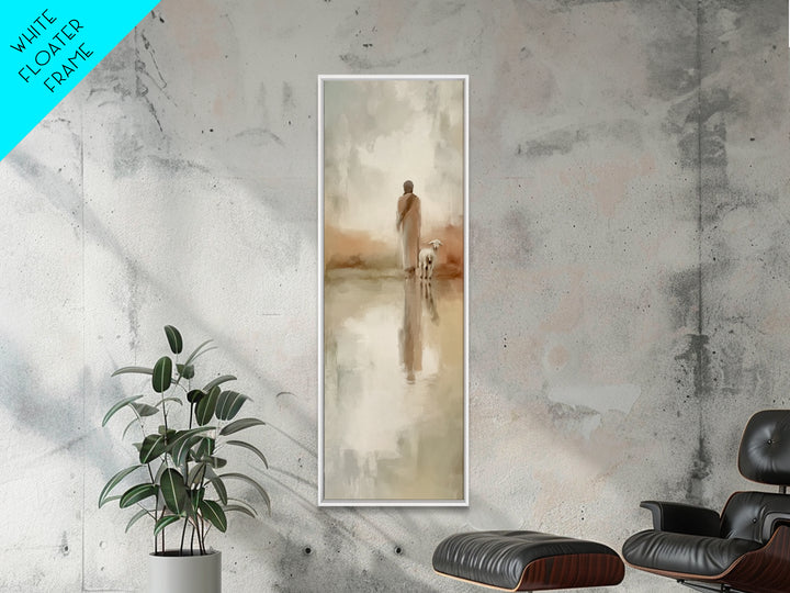 Dawn Of Grace – Framed Canvas Print – Christian Art Canvas – Christian Painting – Jesus Painting – Tall Narrow Wall Art – Christian Christm