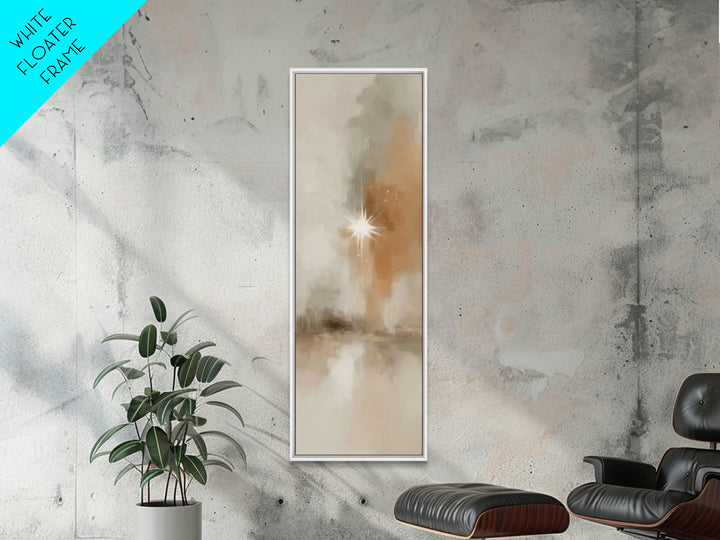 Redeemer Of Hope – Framed Canvas Print – Tall Narrow Wall Art – Christian Art – Jesus Painting – Christian Art Canvas – Christian Wall Art