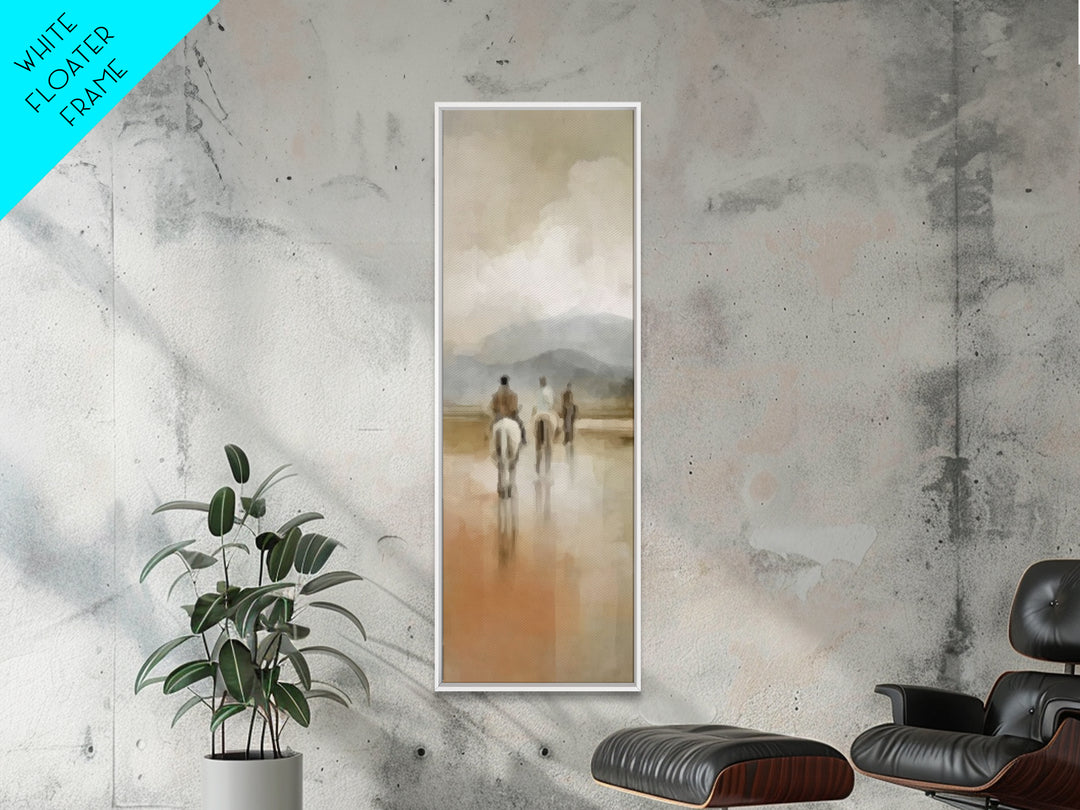 The Dawn of Wonder – Framed Canvas Print – Narrow Art – Christian Wall Art – Christian Art Canvas – Christian Christmas Art – Christmas Art