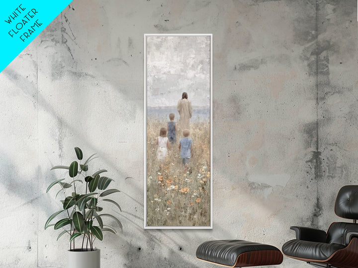 Twilight Of Hope – Framed Canvas Print – Skinny Art – Christian Wall Art – Christian Art Canvas – Jesus Painting – Vintage Christian Art –