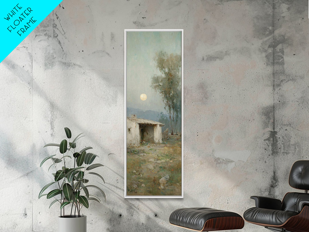 Star Of The Manger – Framed Canvas Print – Skinny Art – Christmas Art – Christian Wall Art – Christian Art Canvas – Jesus Christmas Art – C