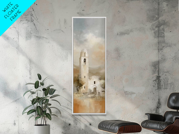 Evening Bells – Framed Canvas Print – Skinny Art – Christian Christmas Art – Christian Wall Art – Christian Art Canvas – Christmas Wall Art