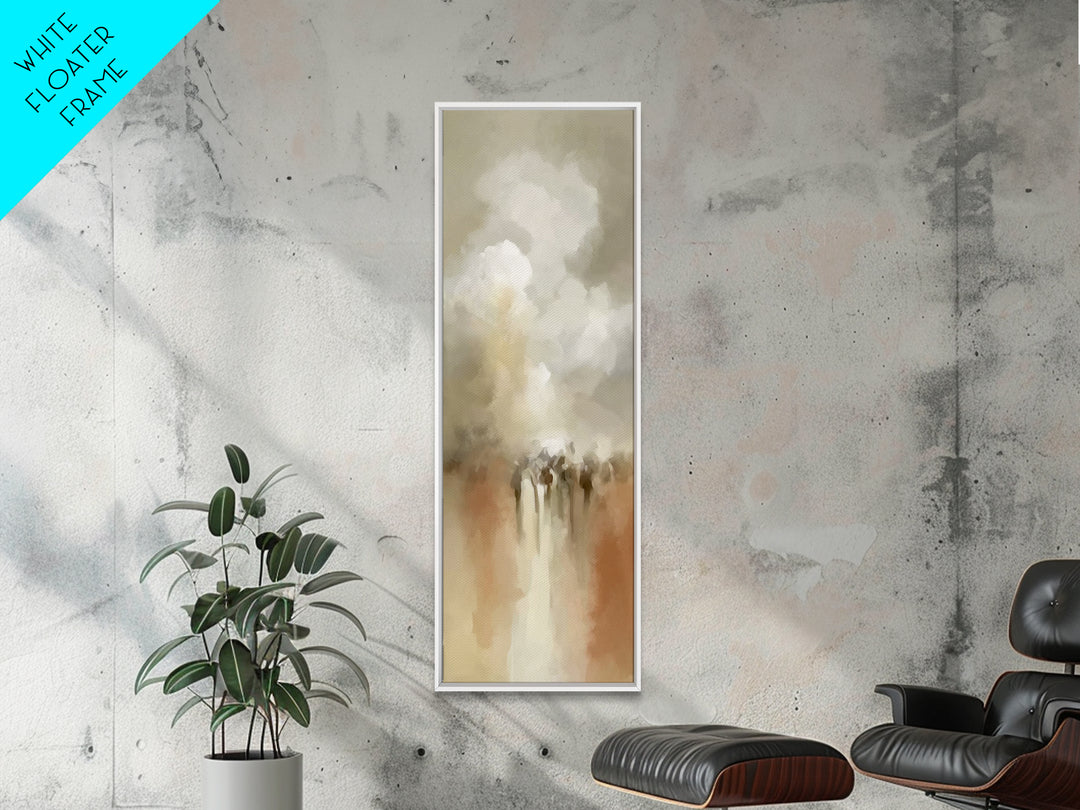 Gathered In Light – Framed Canvas Print – Christian Wall Art – Christian Art Canvas – Tall Narrow Wall Art – Christian Christmas Art – Chri
