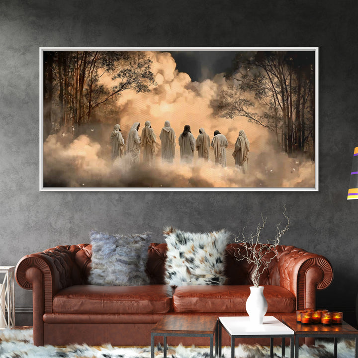Eternal Star – Framed Canvas Print – Christian Decor – Christian Art – Christian Gifts – Jesus Art – Christian Canvas – Christmas Art