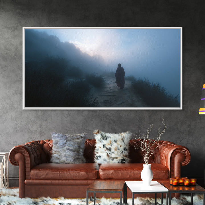 Celestial Journey – Framed Canvas Print – Christian Canvas – Christian Paintings – Jesus Art – Christian Wall Art – Christian Gift Ideas