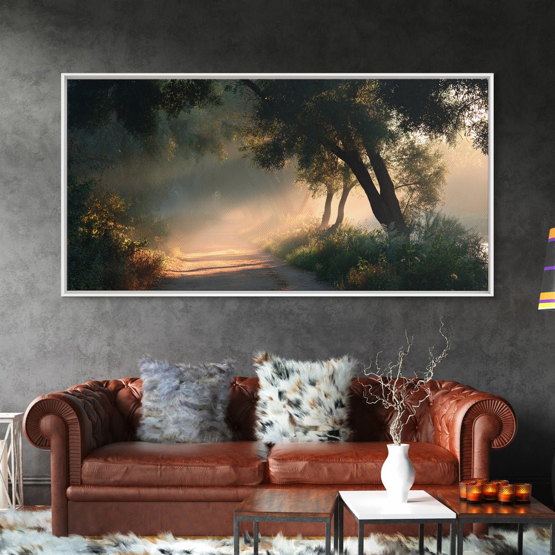 Holy Solitude – Framed Canvas Print – Jesus Painting – Christian Art Canvas – Christian Wall Art – Christmas Art – Large Christian Art
