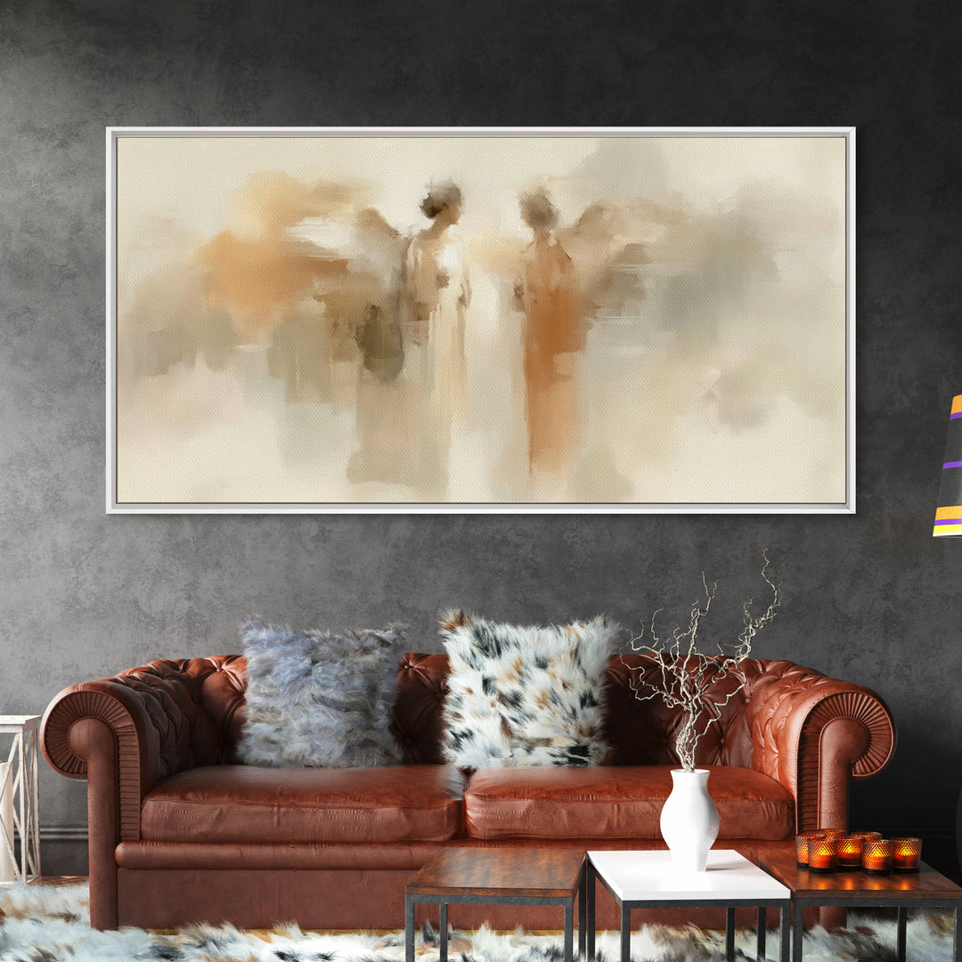 Whispered Glory – Framed Canvas Print – Christian Christmas Art – Christian Art Canvas – Subtle Christian Art – Christian Wall Art