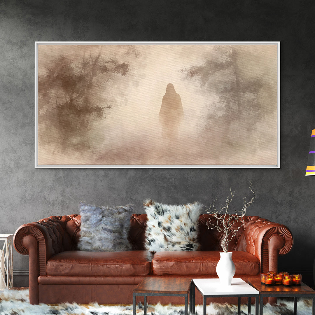 Path Of Salvation – Framed Canvas Print – Christian Wall Art – Christian Christmas Art – Jesus Canvas Art – Christian Decor – Jesus Art