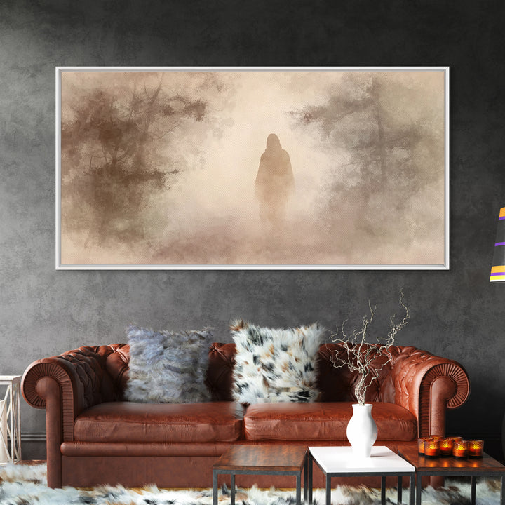 Path Of Salvation – Framed Canvas Print – Christian Wall Art – Christian Christmas Art – Jesus Canvas Art – Christian Decor – Jesus Art