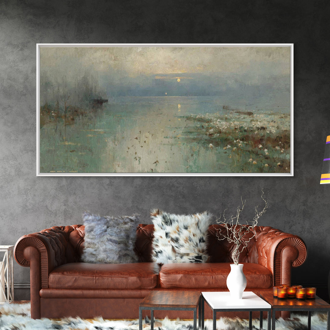Sacred Horizon – Framed Canvas Print – Christian Wall Art – Christian Art Canvas – Subtle Christian Art – Christian Paintings – Christian G