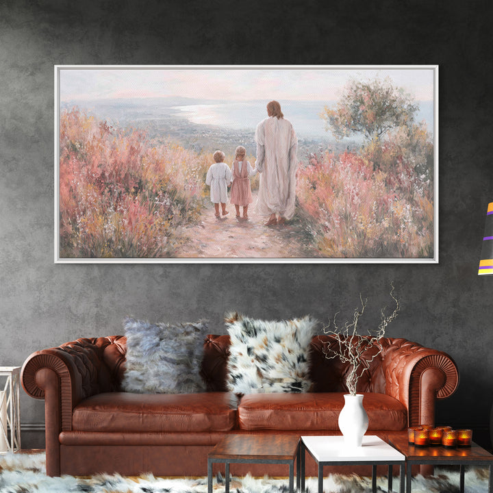 Morning Of Hope – Framed Canvas Print – Christian Art Canvas – Christian Art – Christian Wall Art – Jesus Painting – Christian Gift Ideas
