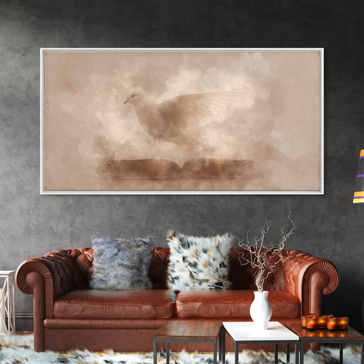 Winter Grace | Framed Canvas Print | Christian Wall Art | Christian Art Canvas | Christian Decoration | Subtle Christian Art | Christian Gi