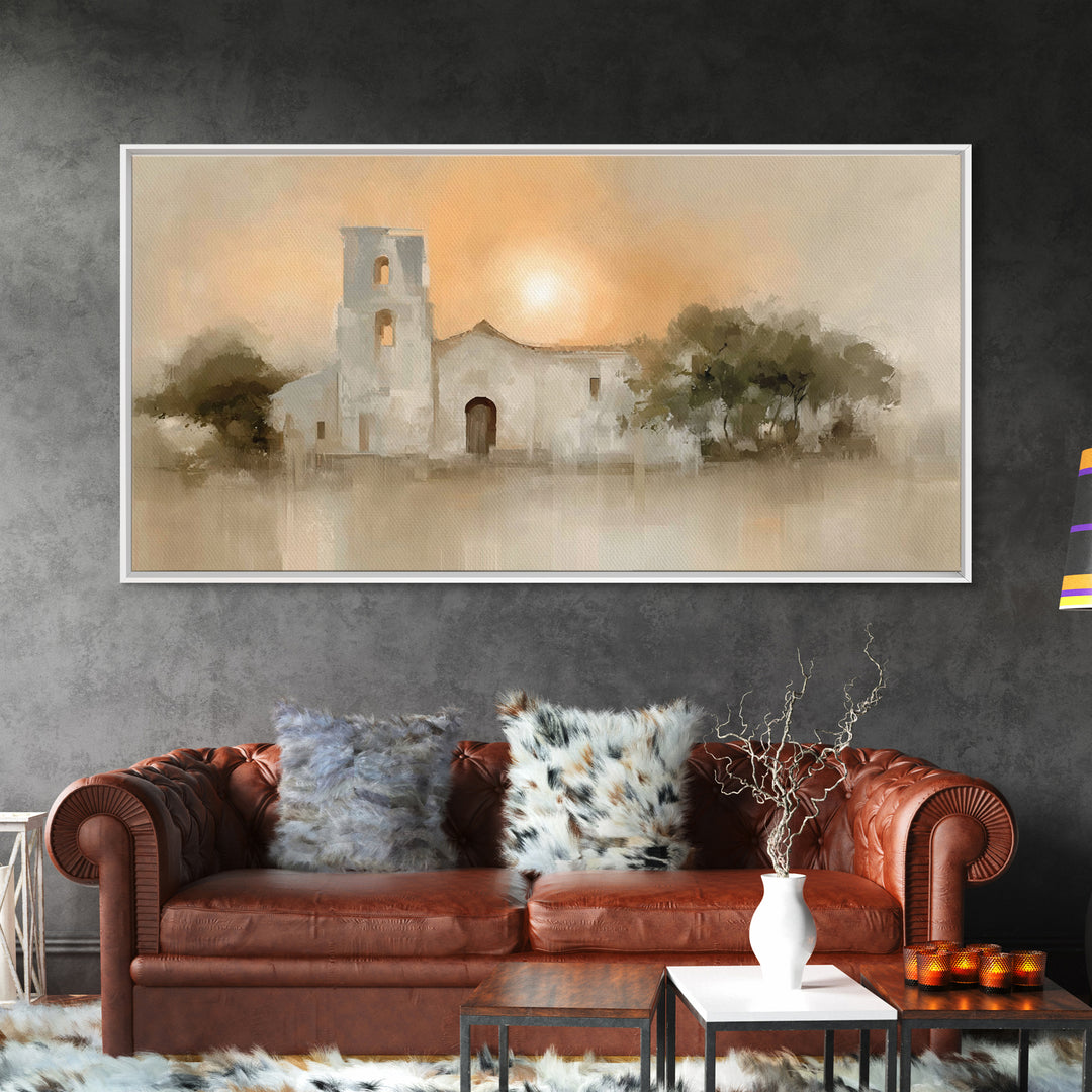 Sacred Mission – Framed Canvas Print – Christian Art Canvas – Christian Wall Art – Minimalist Christian Art – Christian Decor – Christmas A