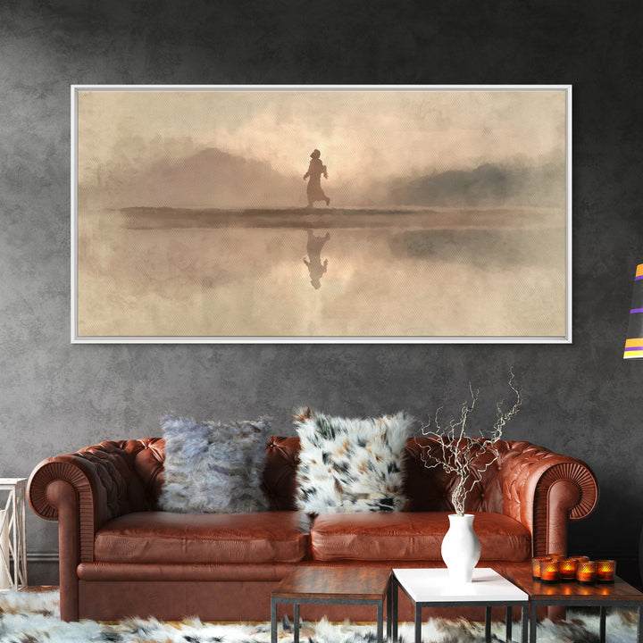 Radiant Dawn – Framed Canvas Print – Christian Art – Jesus Painting Canvas – Christmas Wall Art – Large Christian Painting – Christian Art