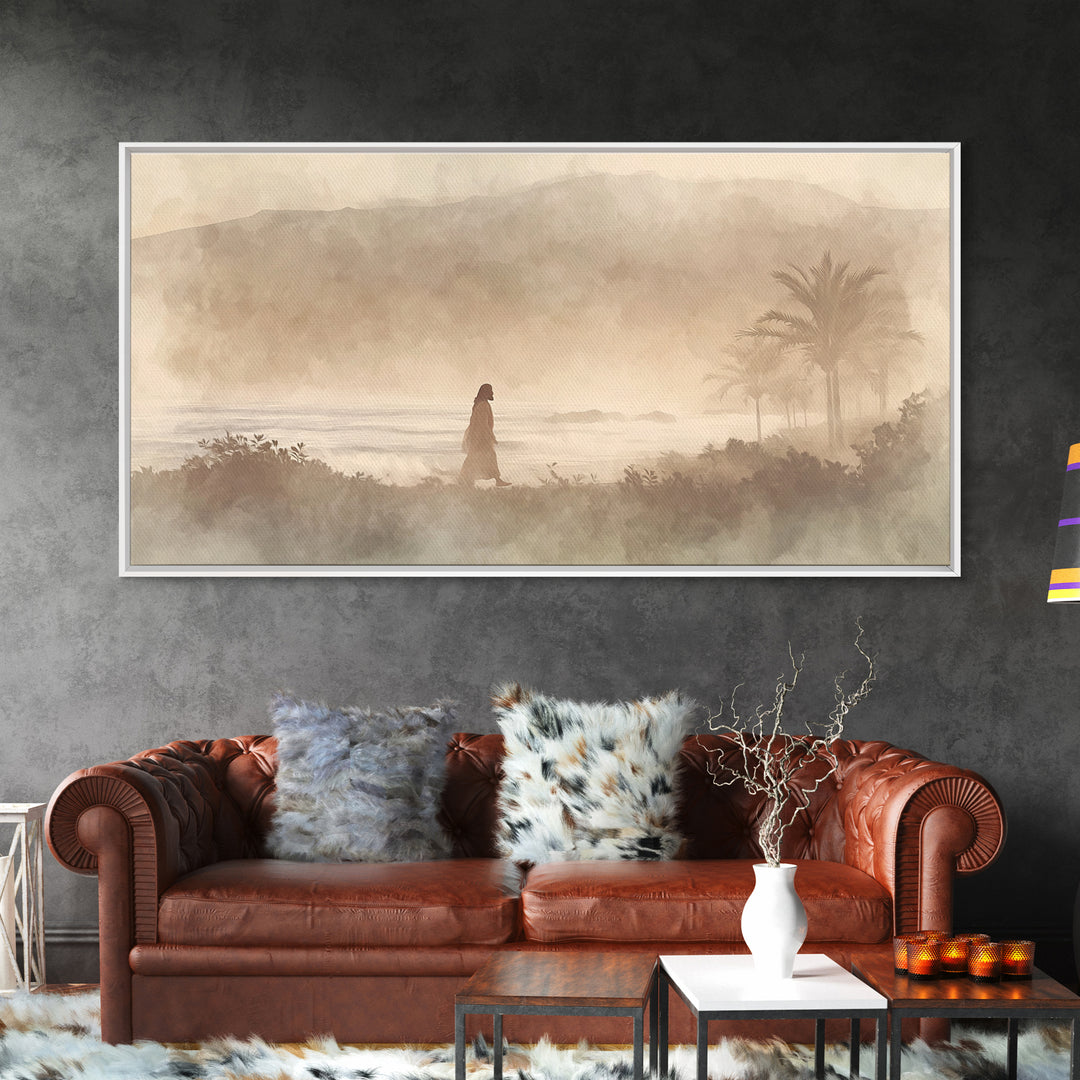 Silent Wonder – Framed Canvas Print – Christian Art Print – Subtle Christian Art – Christian Wall Art – Unique Christian Art – Christian Ch