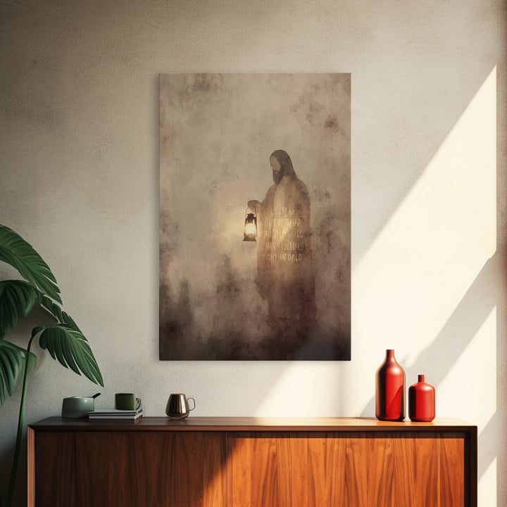 Eternal Wayfarer – Framed Canvas Print – Christian Art Canvas – Christian Wall Art – Christian Gift Ideas – Christian Decor – Christian Art