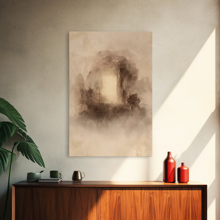 Holy Dawn | Framed Canvas Print | Christian Wall Art | Jesus Painting | Christian Art | Christian Canvas | Christian Decoration