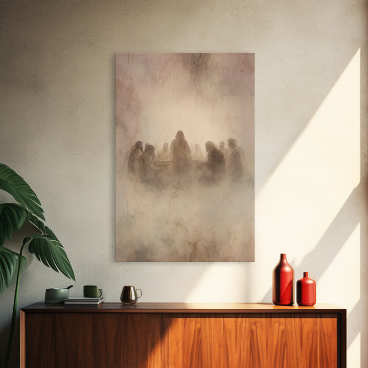 Transfigured Radiance, Framed Canvas Print, Christian Art Canvas, Christian Wall Art, Jesus Painting, Christian Art, Christian Decor, Moody