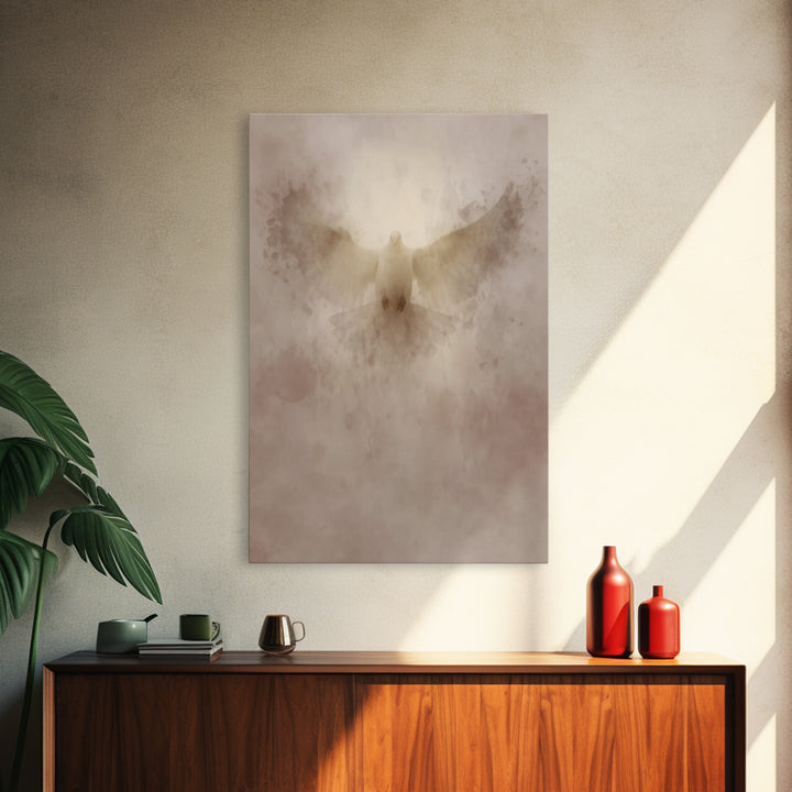 Dawn Of Peace, Framed Canvas Print, Christian Art Canvas, Christian Paintings, Christian Wall Art, Christian Gift Ideas, Modern Christian A