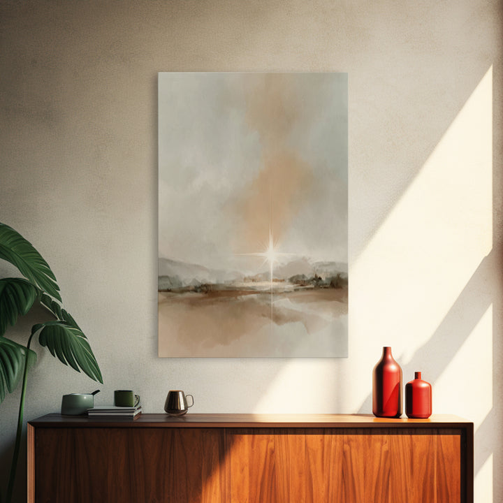Radiant Dawn | Framed Canvas Print | Christian Wall Art | Christian Art Canvas | Christmas Art | Christian Christmas Art | Christian Gift I
