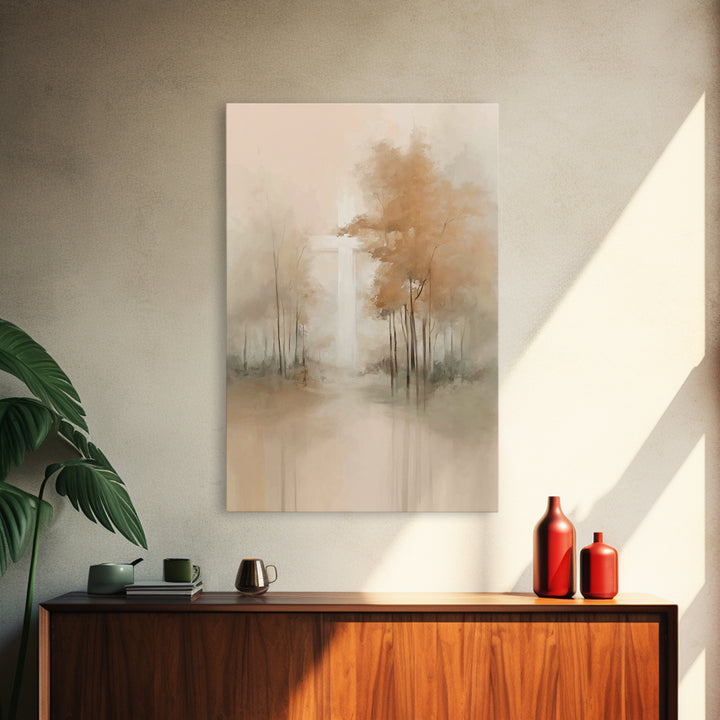 Cross Of Light – Framed Canvas Print – Christian Wall Art – Minimalist Christian Art – Christian Art Canvas – Christian Painting – Christia