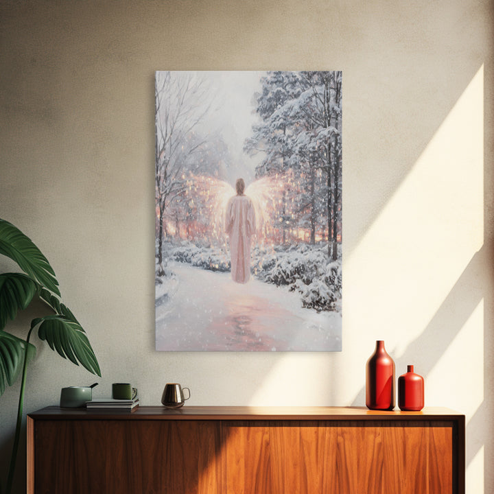 Lantern Of Heaven – Framed Canvas Print – Christian Art – Christian Wall Art – Christian Art Canvas – Christmas Art – Unique Christian Art