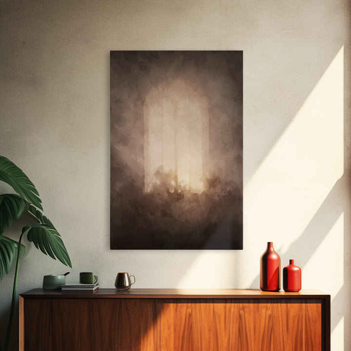 Shepherd’s Pathway – Framed Canvas Print – Jesus Painting – Christian Wall Art – Christian Art Canvas – Large Jesus Painting – Christian De