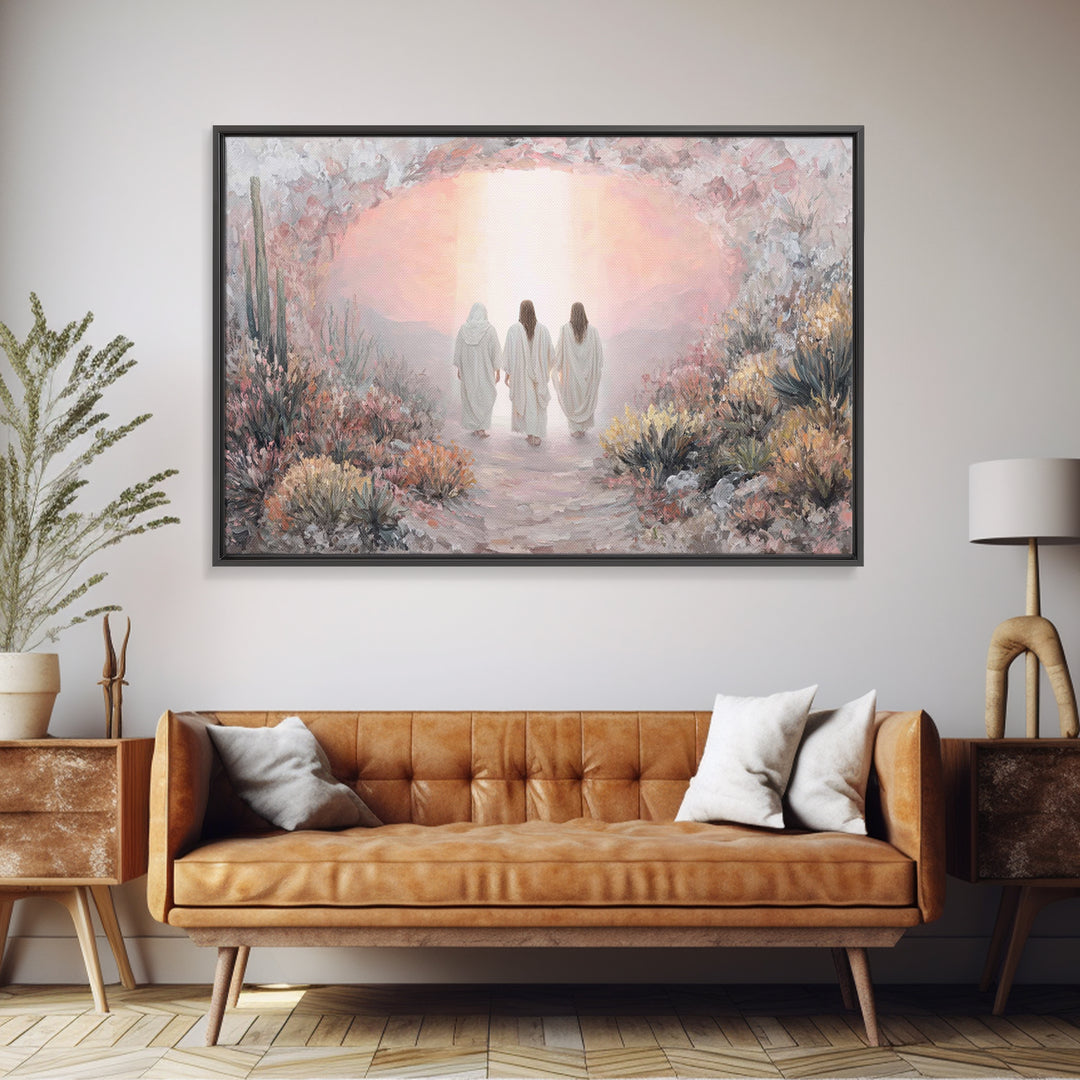 Path Of Glory – Framed Canvas Print – Christian Art Canvas – Christian Wall Art – Christmas Art – Christian Painting – Christian Gift Ideas