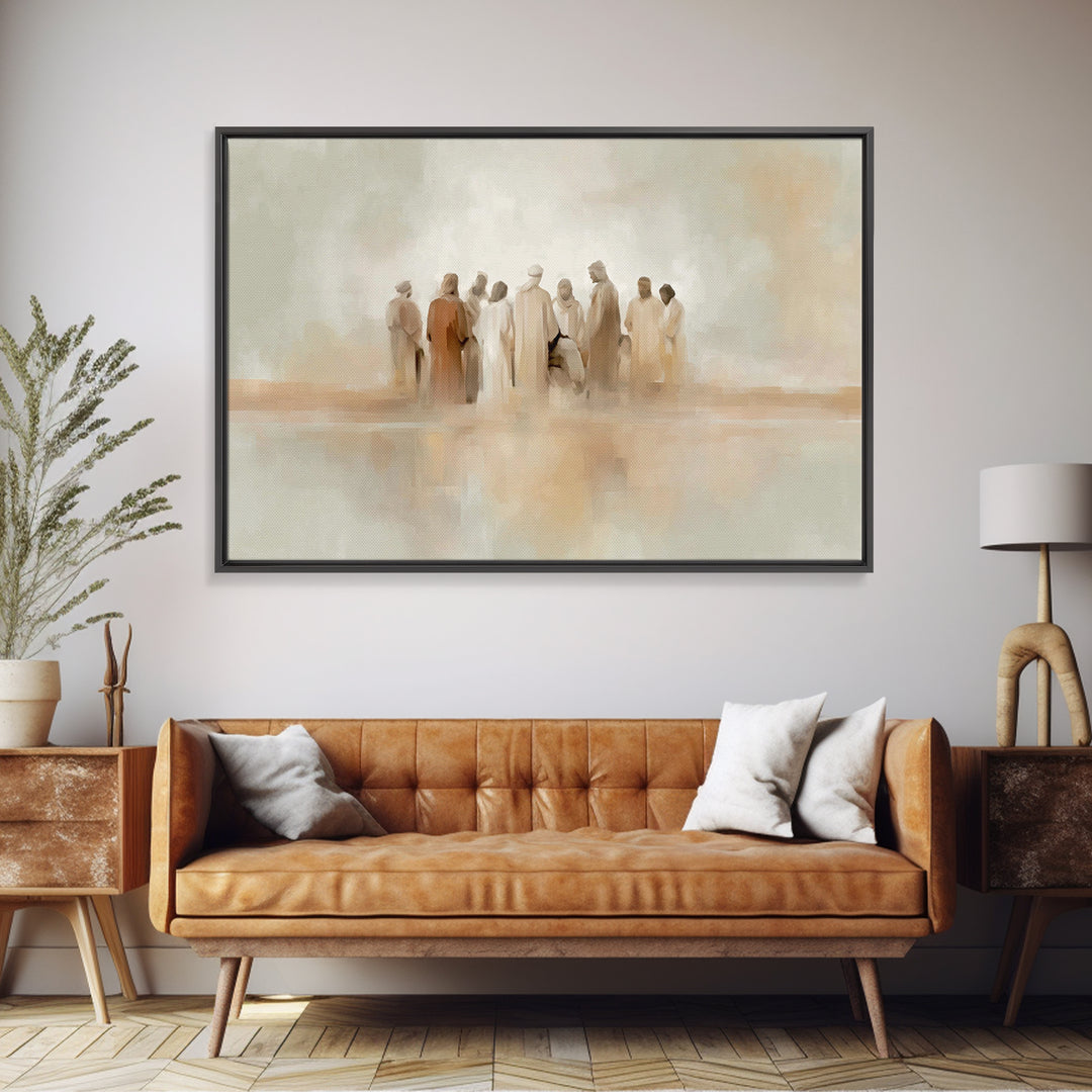 Cathedral Journey – Framed Canvas Print – Christian Wall Art – Christian Art Canvas – Christian Painting – Christian Decor – Large Christia