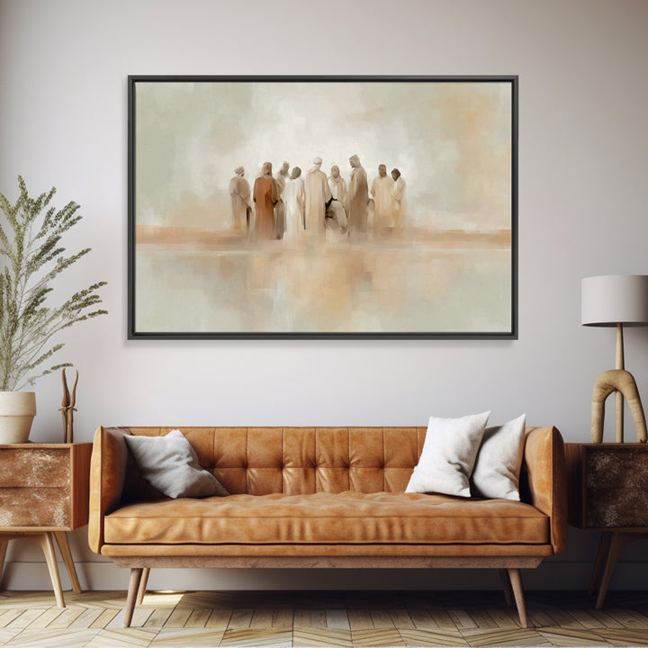 Cathedral Journey – Framed Canvas Print – Christian Wall Art – Christian Art Canvas – Christian Painting – Christian Decor – Large Christia